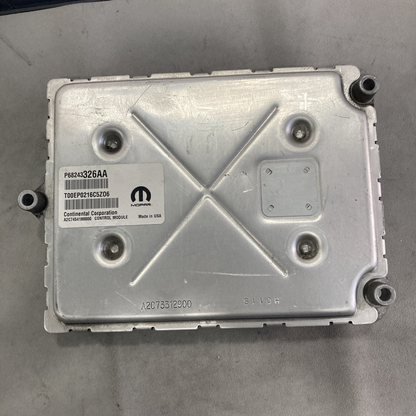 2016-2017 Jeep Grand Cherokee 3.6L ECU/ECM P68243326AA