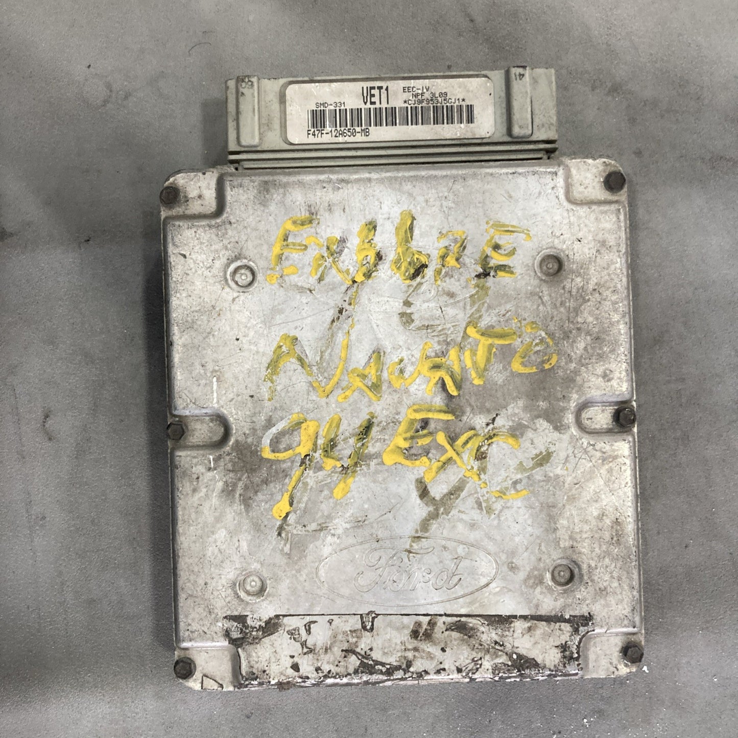 1994 Ford Explorer 4.0L ECU/ECM F47F-12A650-MB