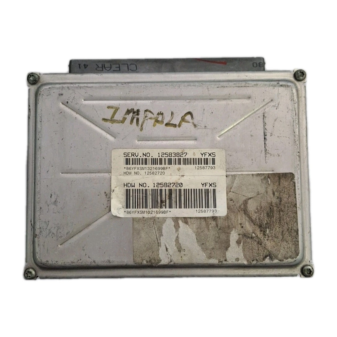 2004-2005 Chevrolet Impala 3.8L ECU/ECM 12583827 *VIN PROGRAMMED*