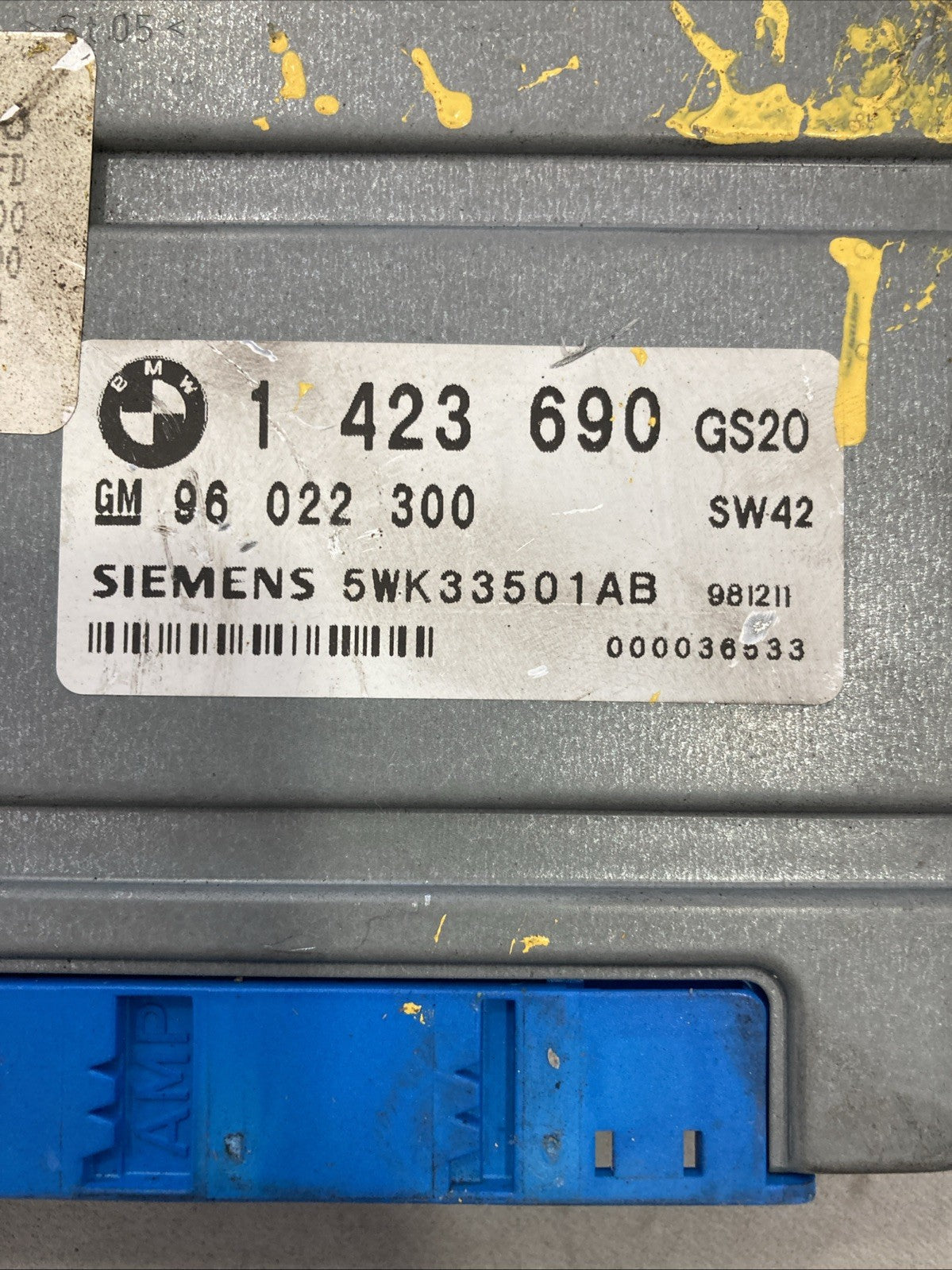 1999 BMW 323I Transmission Control Module 1 423 690