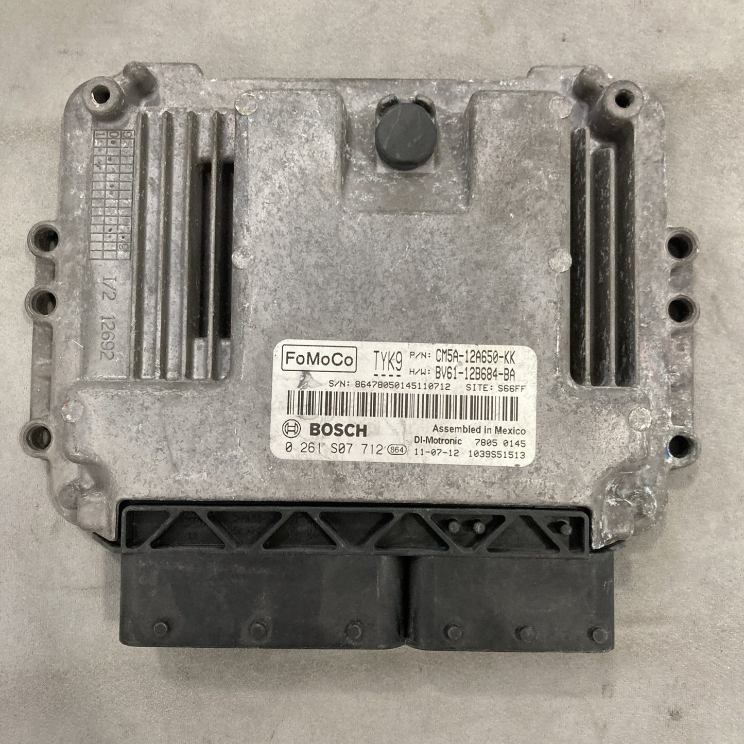 2012 Ford Focus ECU/ECM CM5A-12A650-KK
