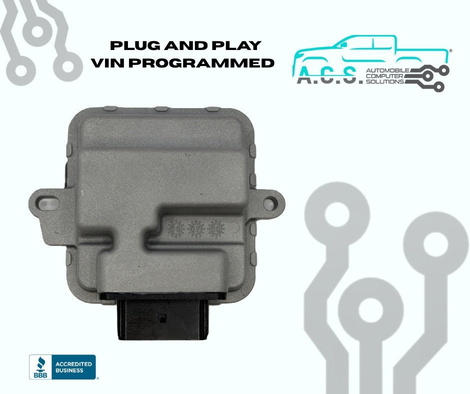 2017 GMC ACADIA FUEL PUMP CONTROL MODULE FPCM 23482909