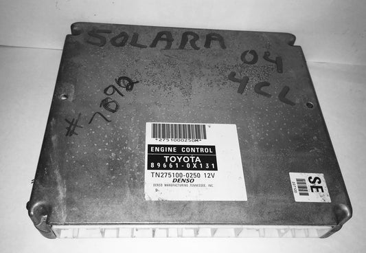 2004 Toyota Solara ECU 4CYL AT ECU 89661-0X131