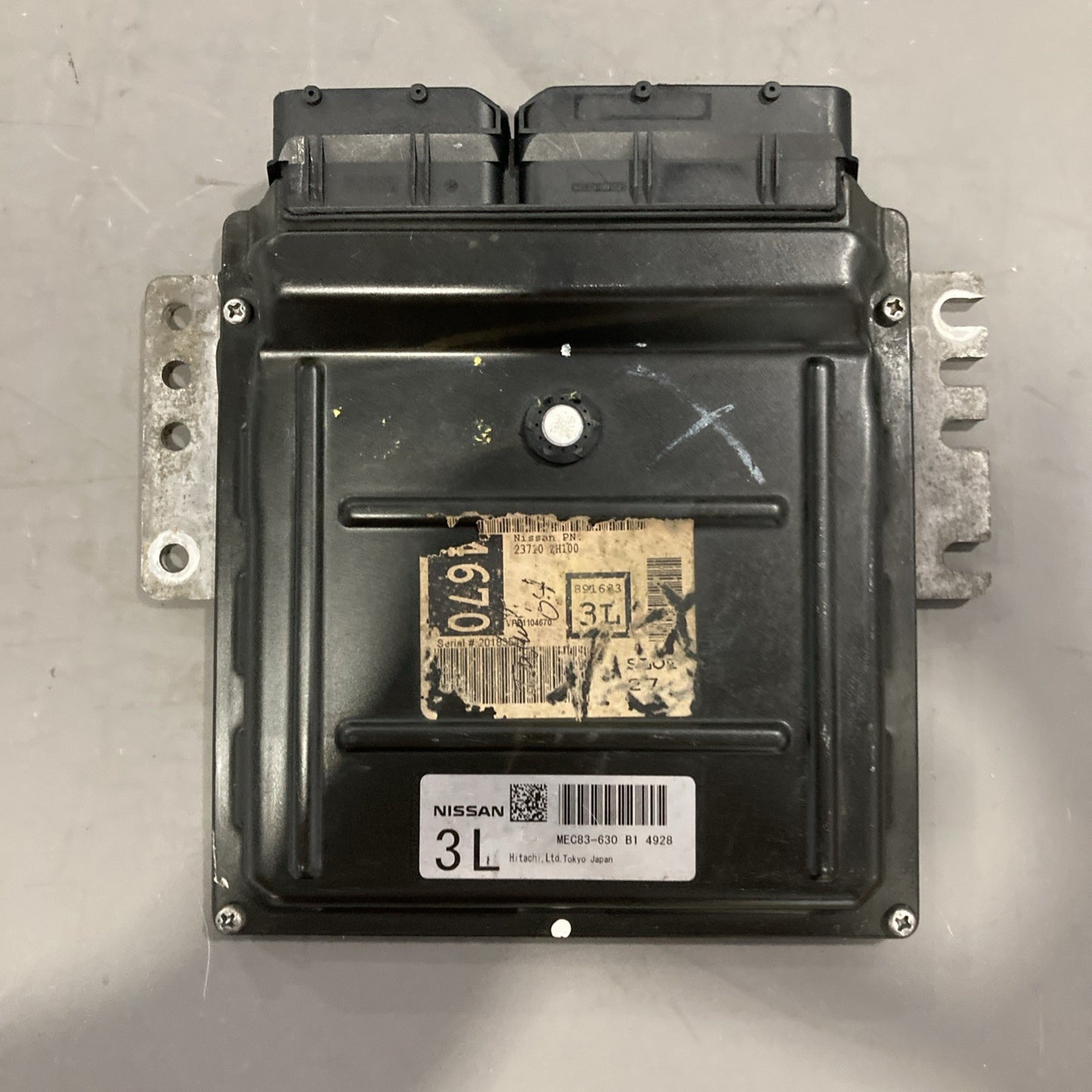 2005 Nissan Titan ECU/ECM MEC83-630 B1