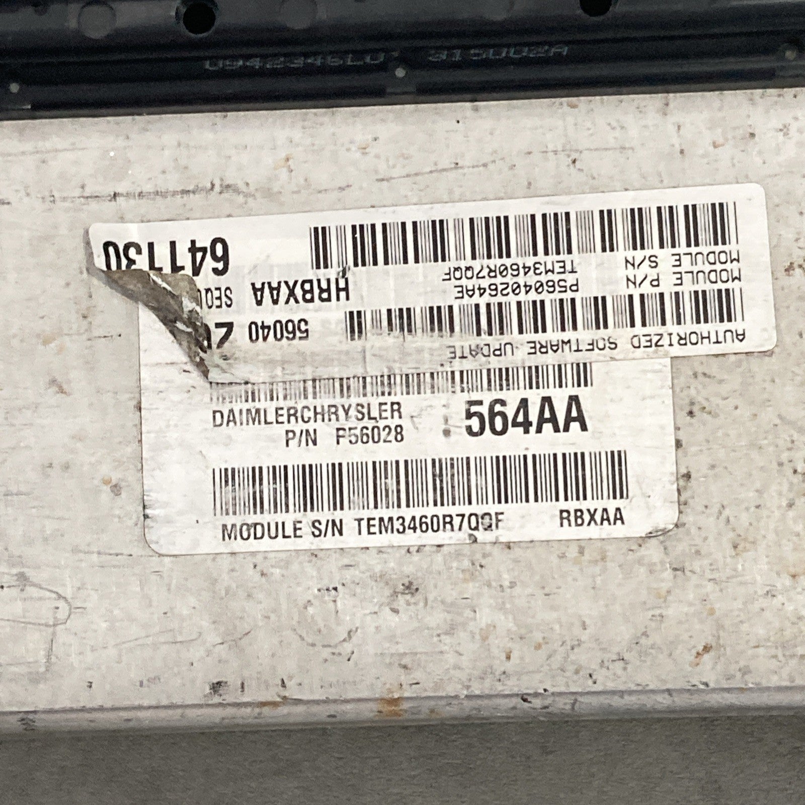 1999 Dodge Ram 1500 ECU/ECM P56028564AA