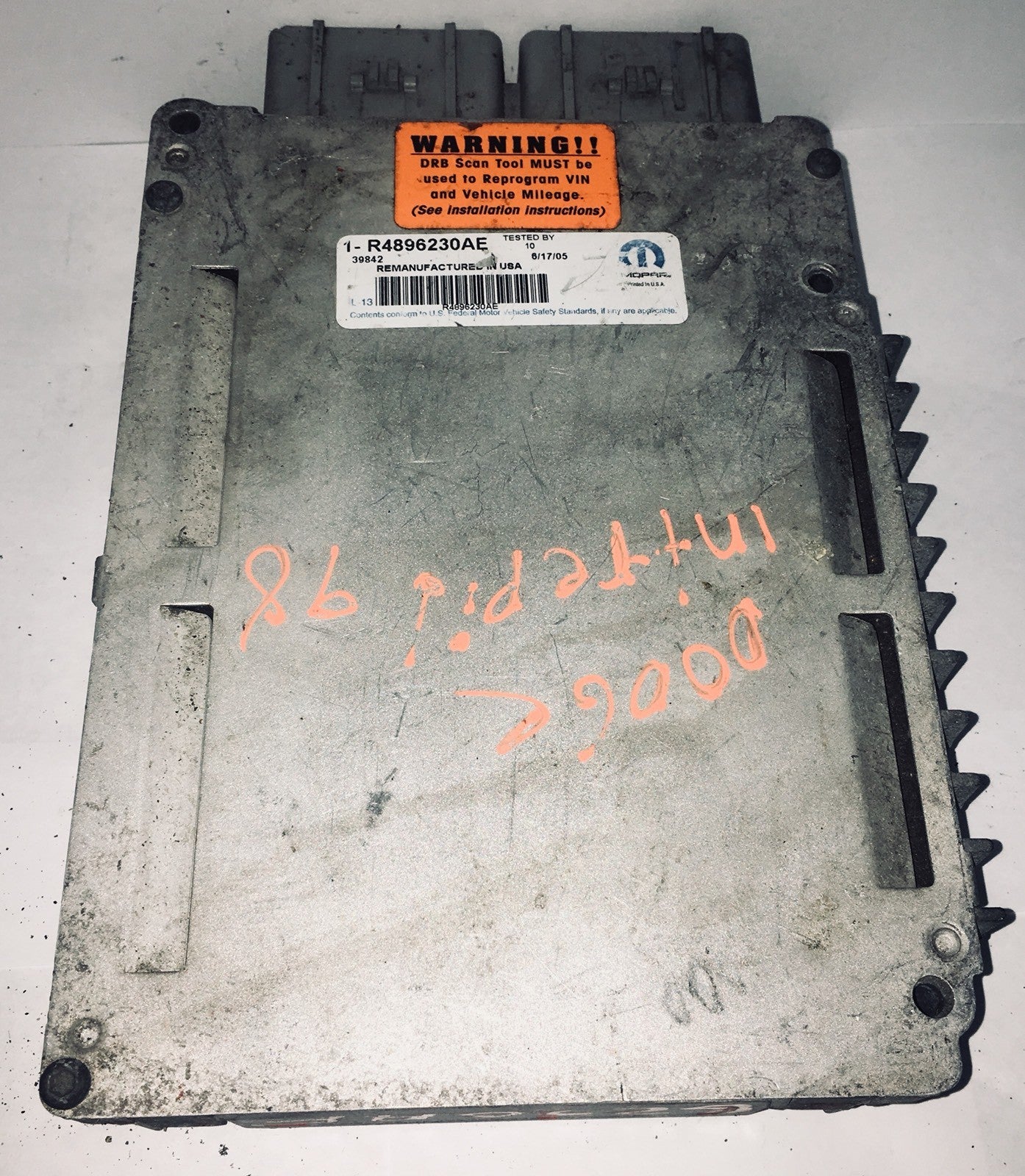 1998-1999 Chrysler Dodge ECU R4896230AE
