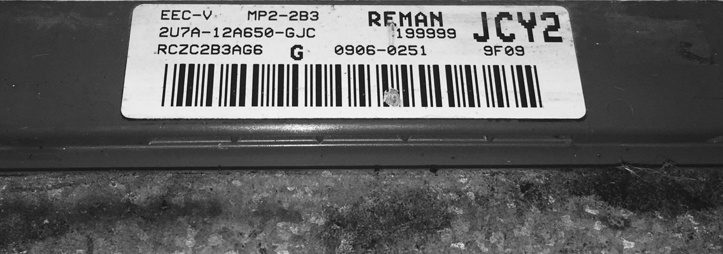 2002 Ford Taurus ECU 2U7A-12A650-GJC