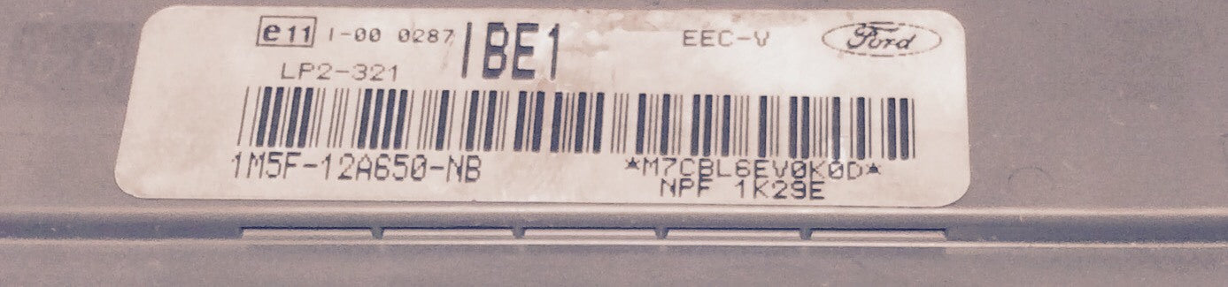 2001 2002 Focus ECU 1M5F-12A650-NB