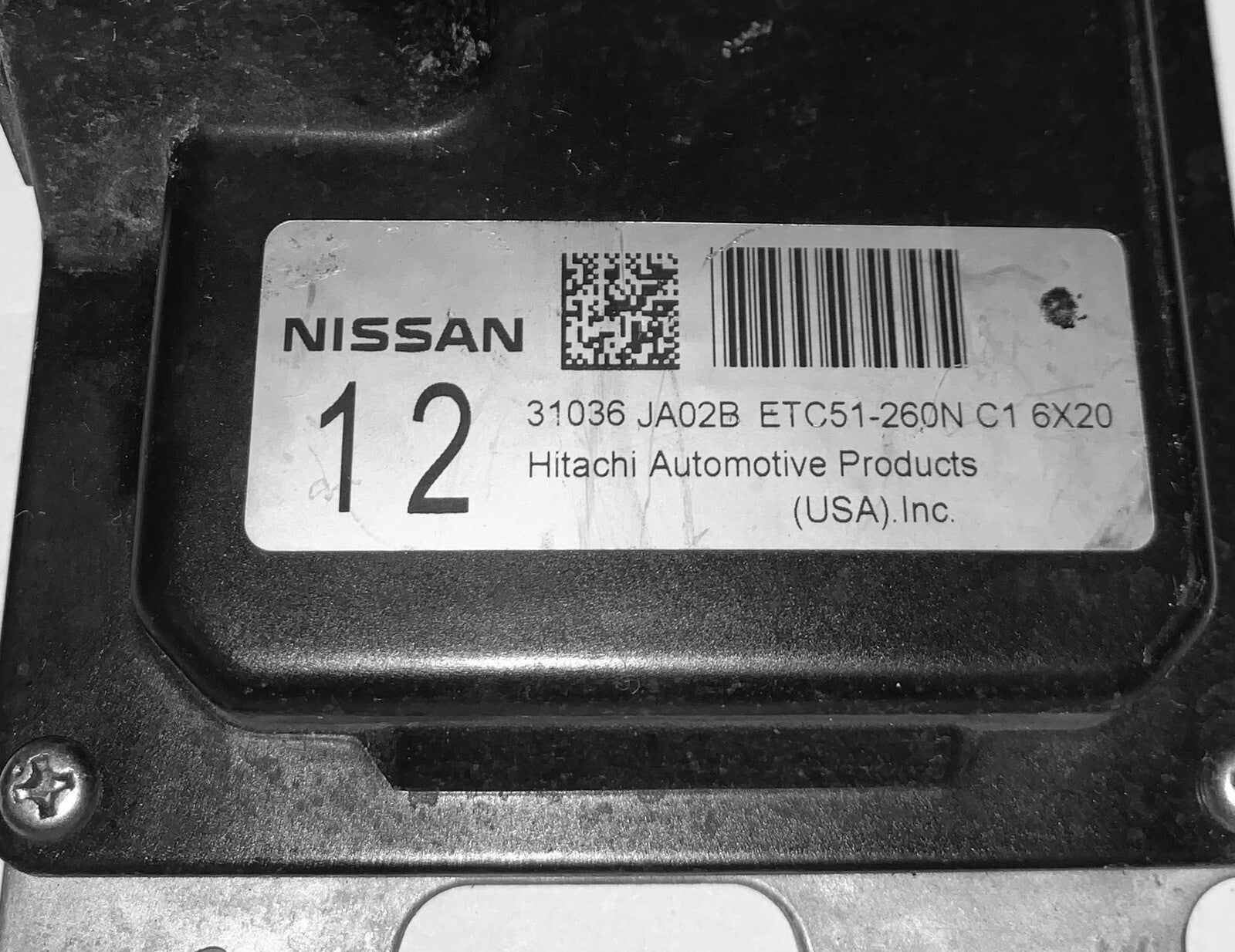 2007 2008 Nissan Altima TCU 31036 JA02B ETC51-260N C1