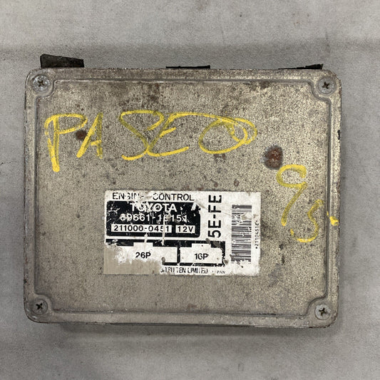 1995 Toyota Paseo ECU/ECM  89661-16151