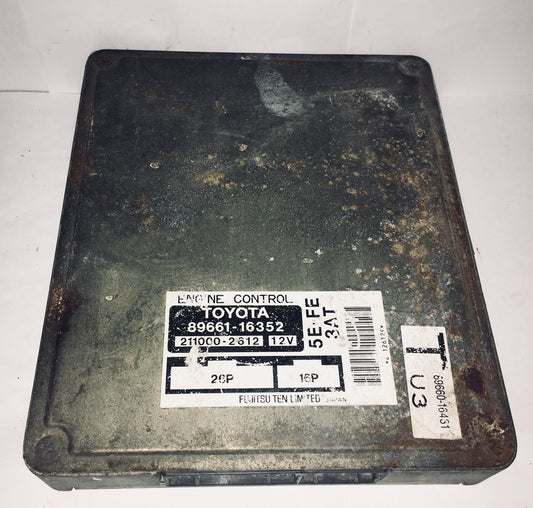 1995 1996 Toyota Tercel ECU 89661-16352