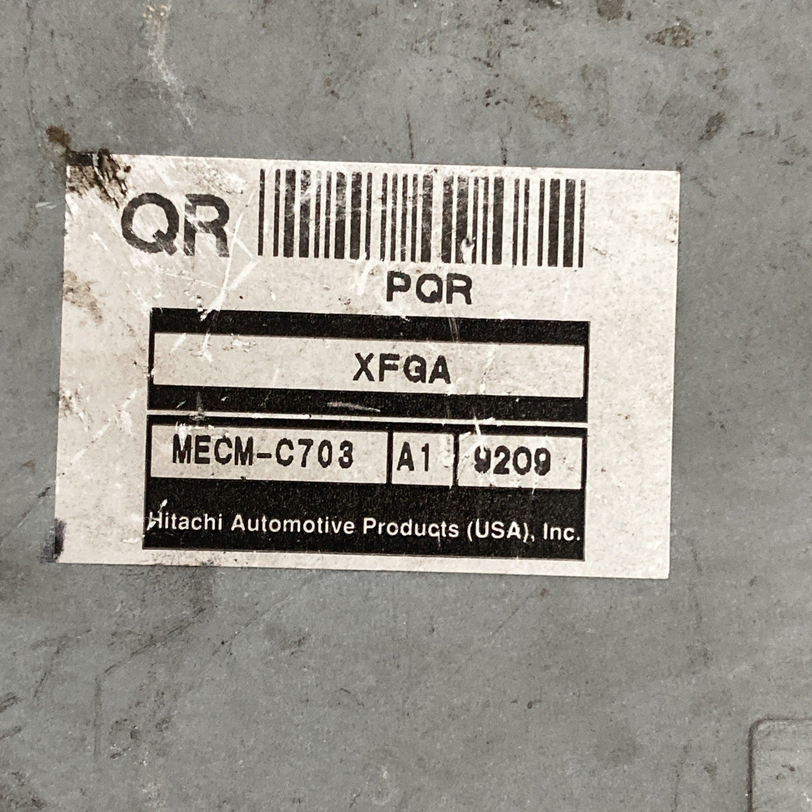 1999 Nissan Quest ECU/ECM MECM-C703 A1 9209