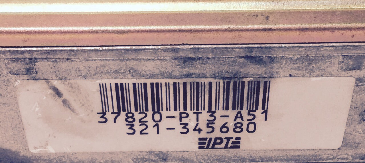 1990 Honda Accord ECU 37820-PT3-A51