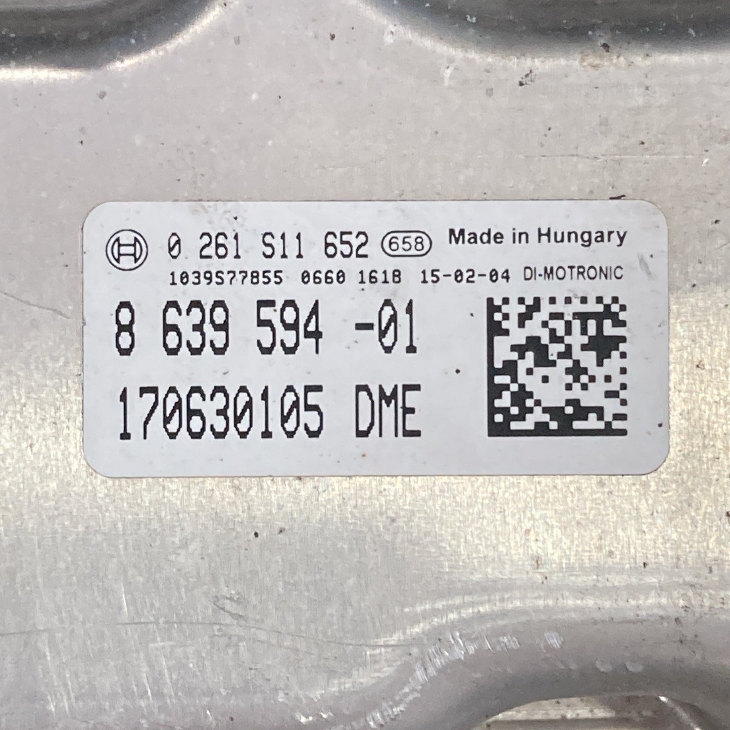 2012-2015 BMW 328i ECU/ECM 8 639 594 -01