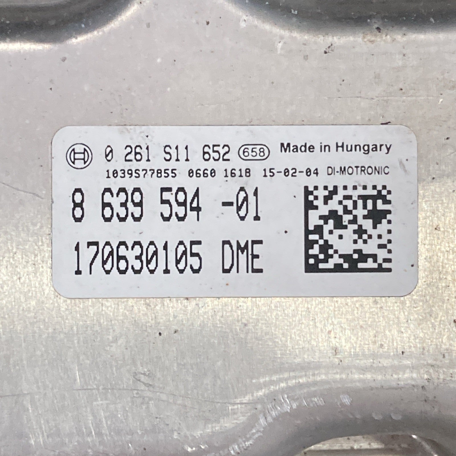 2012-2015 BMW 328i ECU/ECM 8 639 594 -01