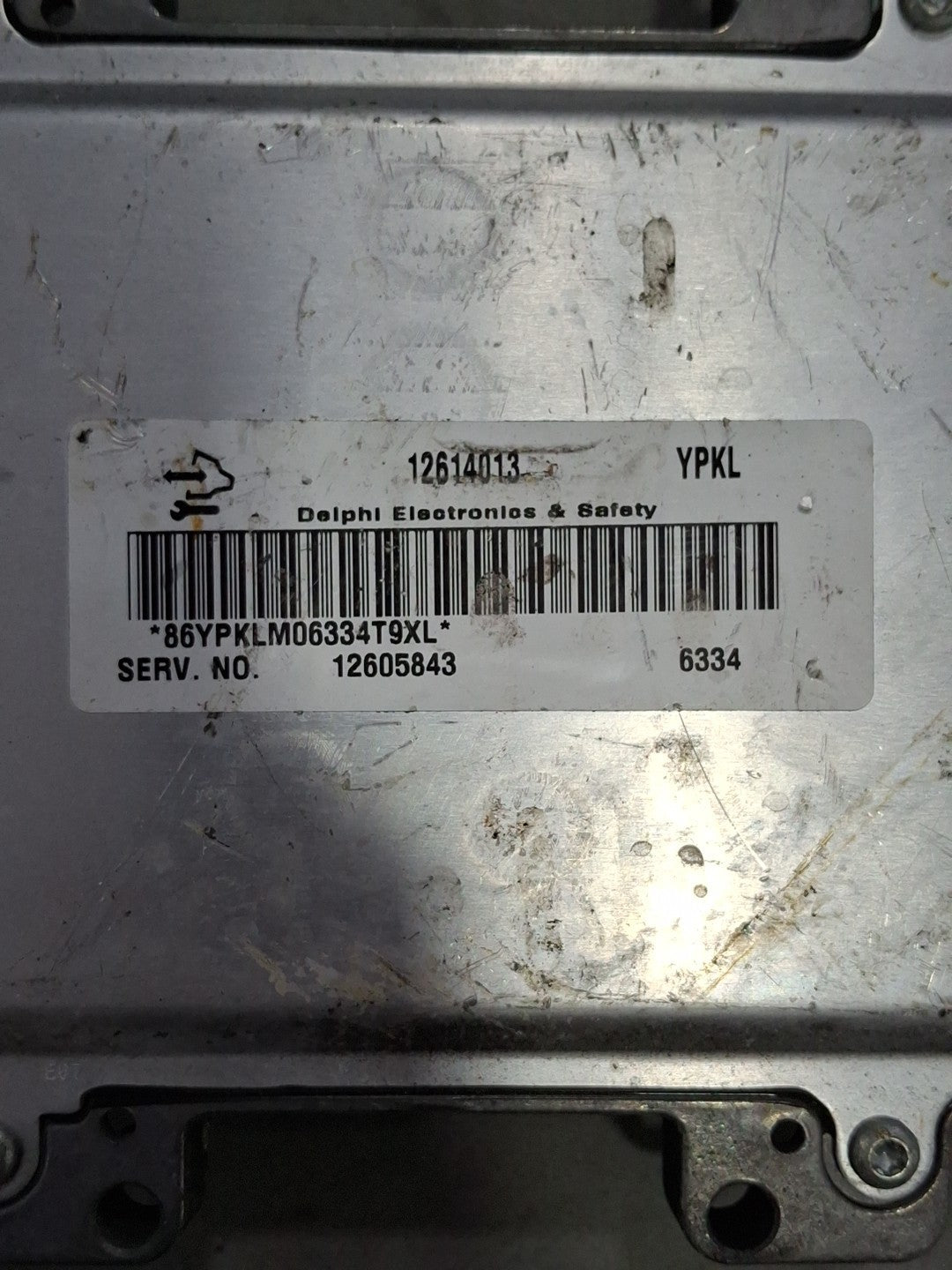 2007 SATURN ION ECU/ECM 12605843
