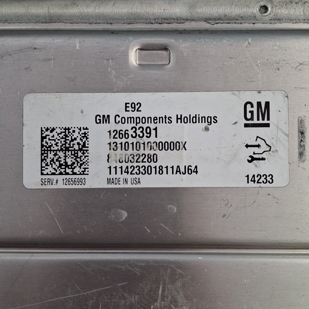 2014-2016 Chevrolet Silverado 1500 ECU/ECM 12663391 *VIN PROGRAMMED*