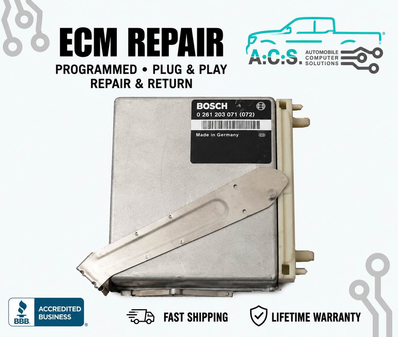 Volvo ECM ECU PCM Engine Computer Repair & Return Volvo ECM Repair