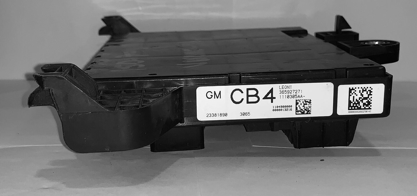 2013-2017 Buick Cascada Dashboard Fuse Box 365927271