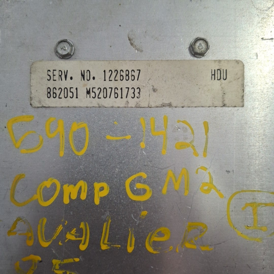 1985 Cavalier Sunbird ECU/ECM 1226867