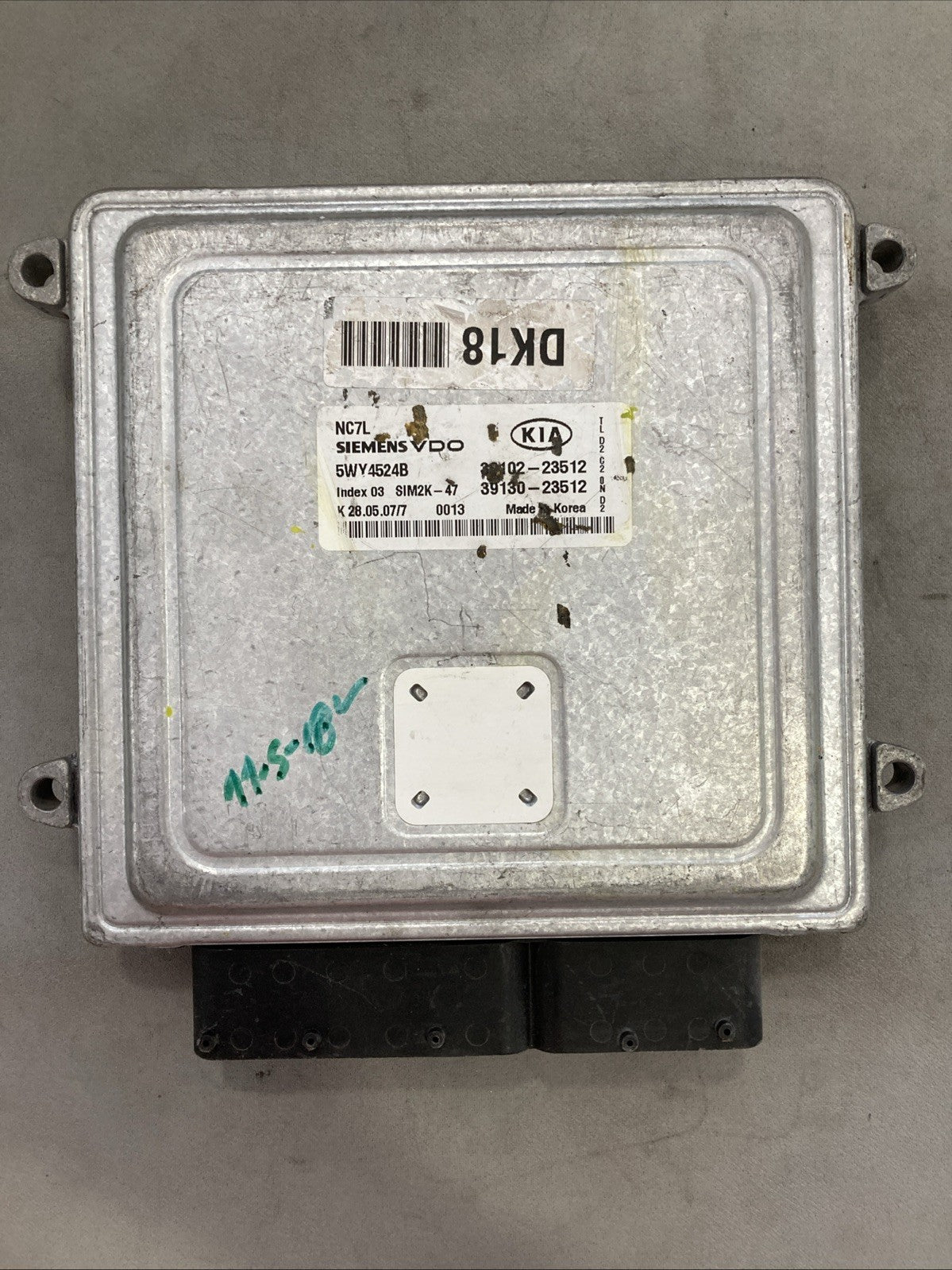 2004-2009 Kia Spectra ECU/ECM 39102-23512