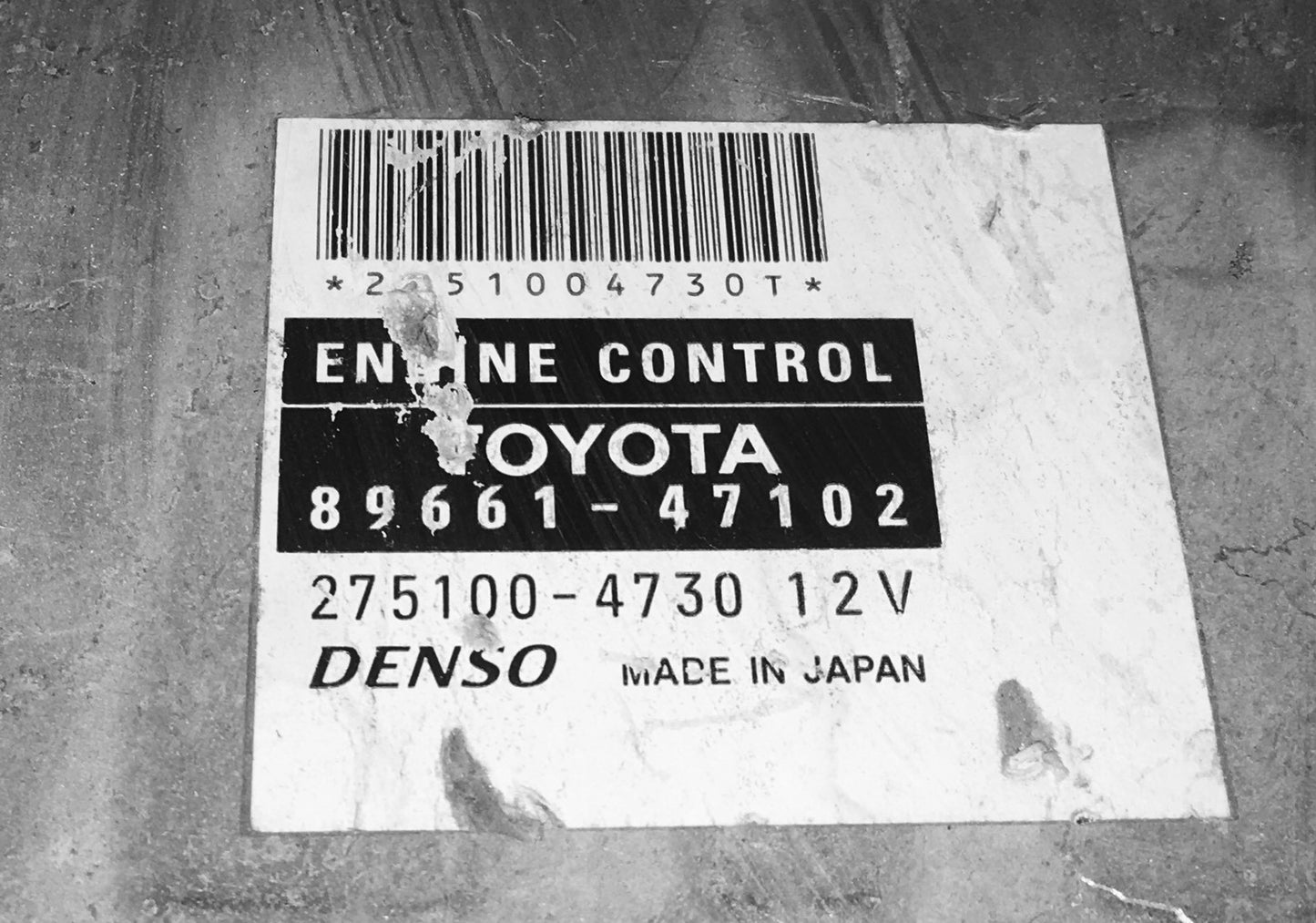 2004-2006 Toyota Prius ECU 89661-47102 