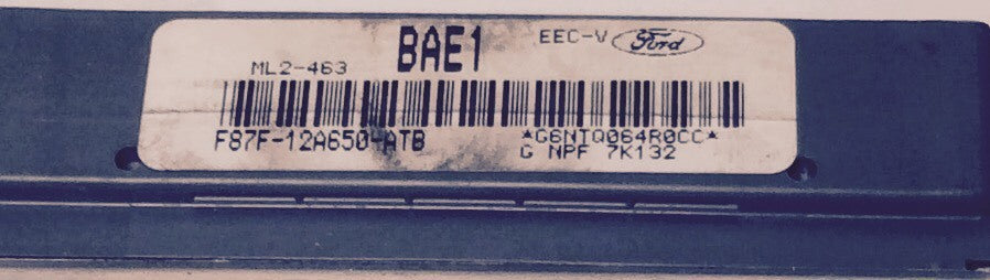 1998 Explorer ECU F87F-12A650-ATB