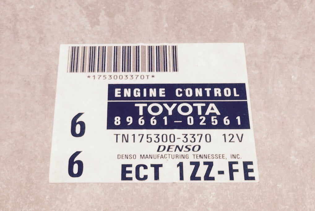 1999 Toyota Corolla ECU 89661-02561