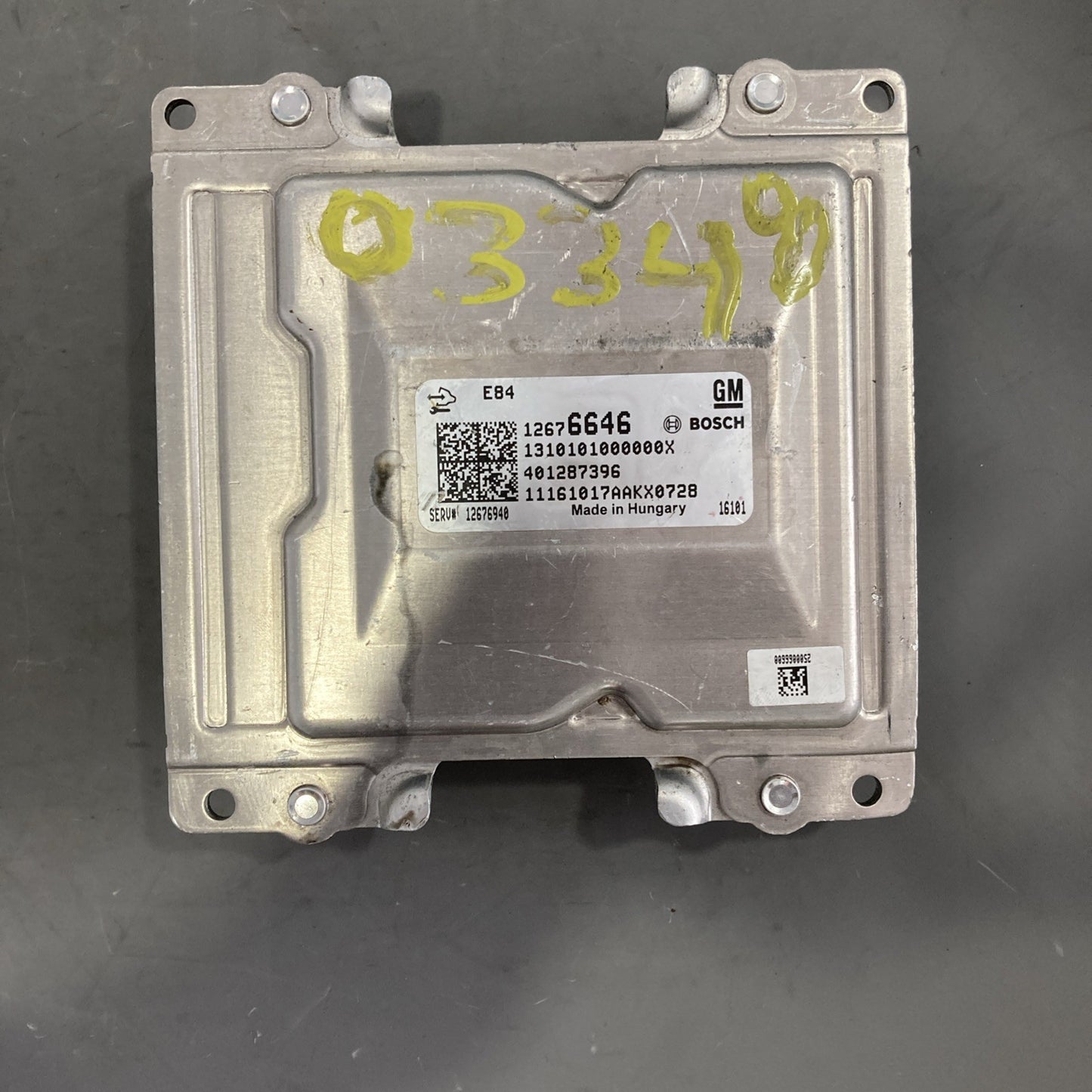 2016-2017 Chevy Spark ECU/ECM 12676646