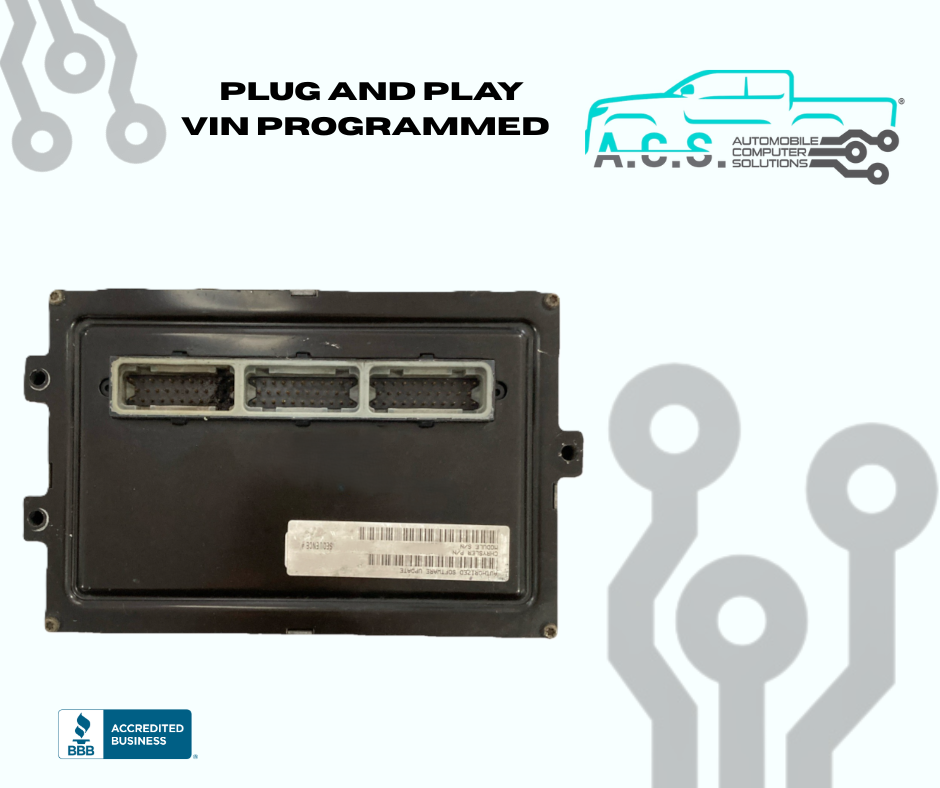 2001 Dodge Dakota 5.9L ECU/ECM P56040237 *VIN PROGRAMMED*