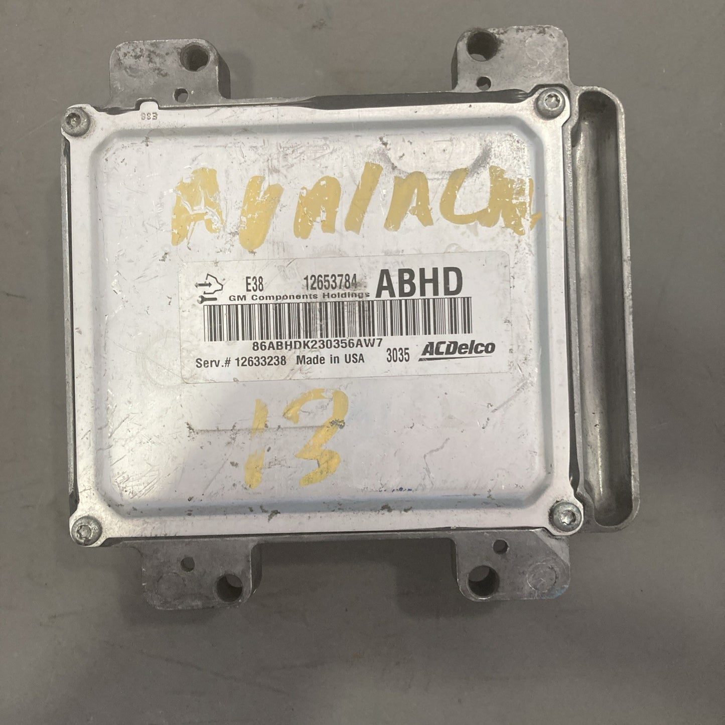 2010 - 2014 GM Suburban Yukon 5.3L ECU/ECM 12653784
