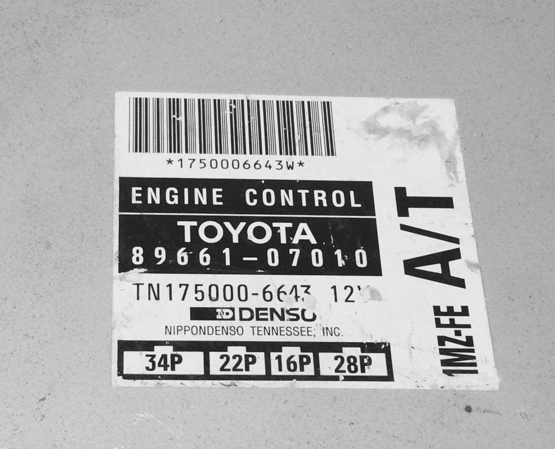 1995 Toyota Avalon ECU 89661-07010