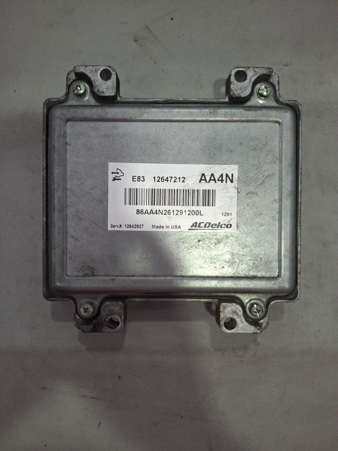 Chevrolet Cruze ECU/ECM 12647212