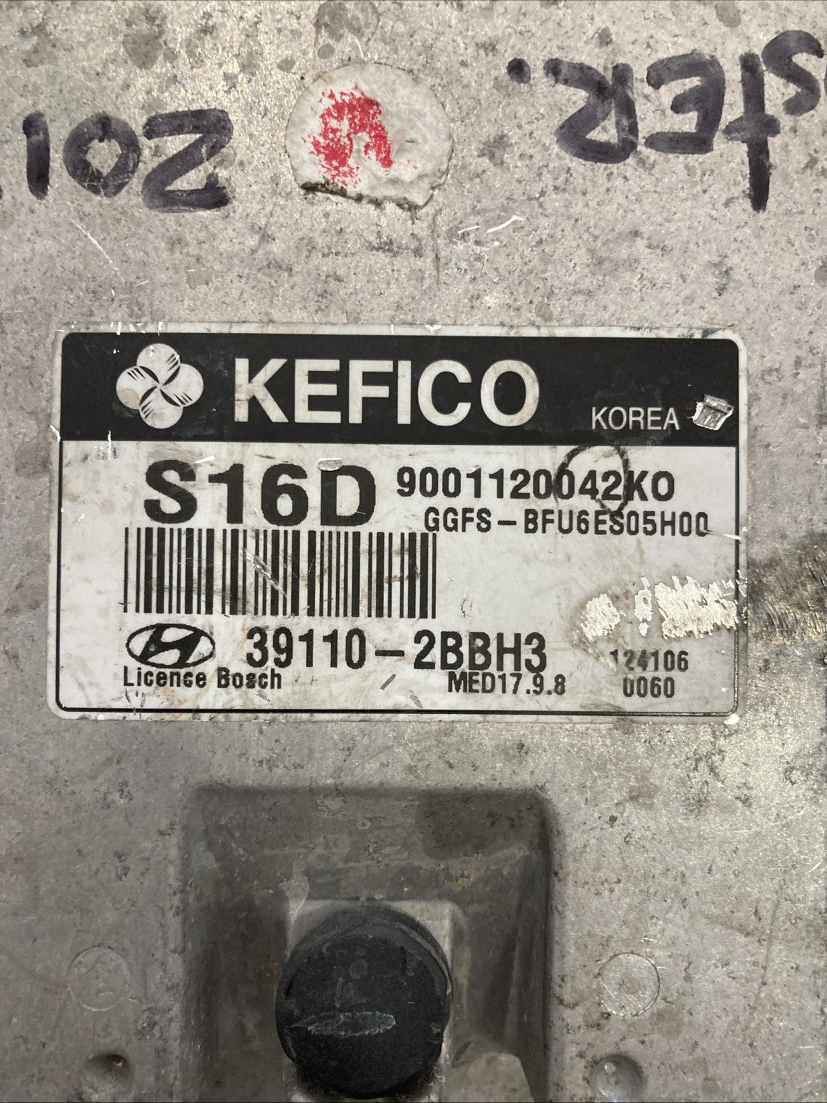 2012-2014 Hyundai Veloster ECU/ECM 39110-2BBH3