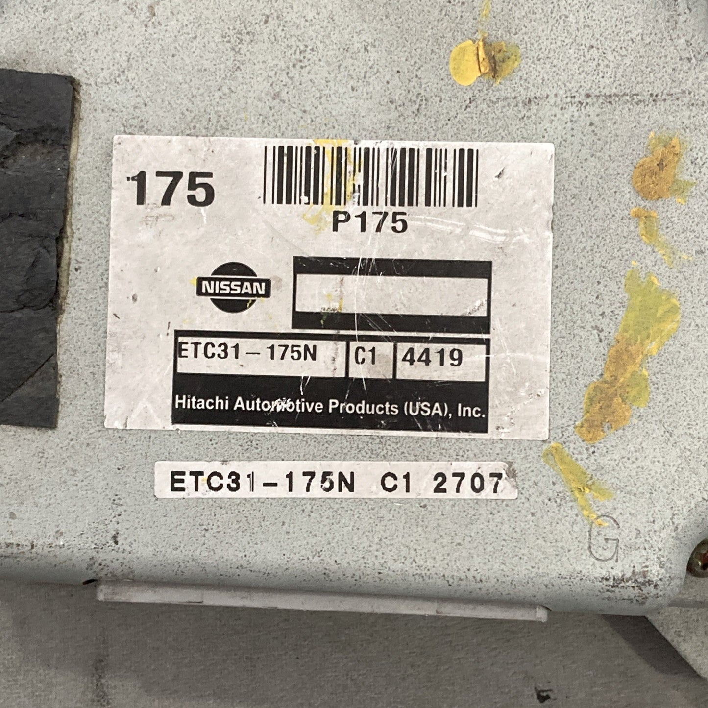 2005-2006 Nissan Altima Transmission Control Module  ETC31-175N C1