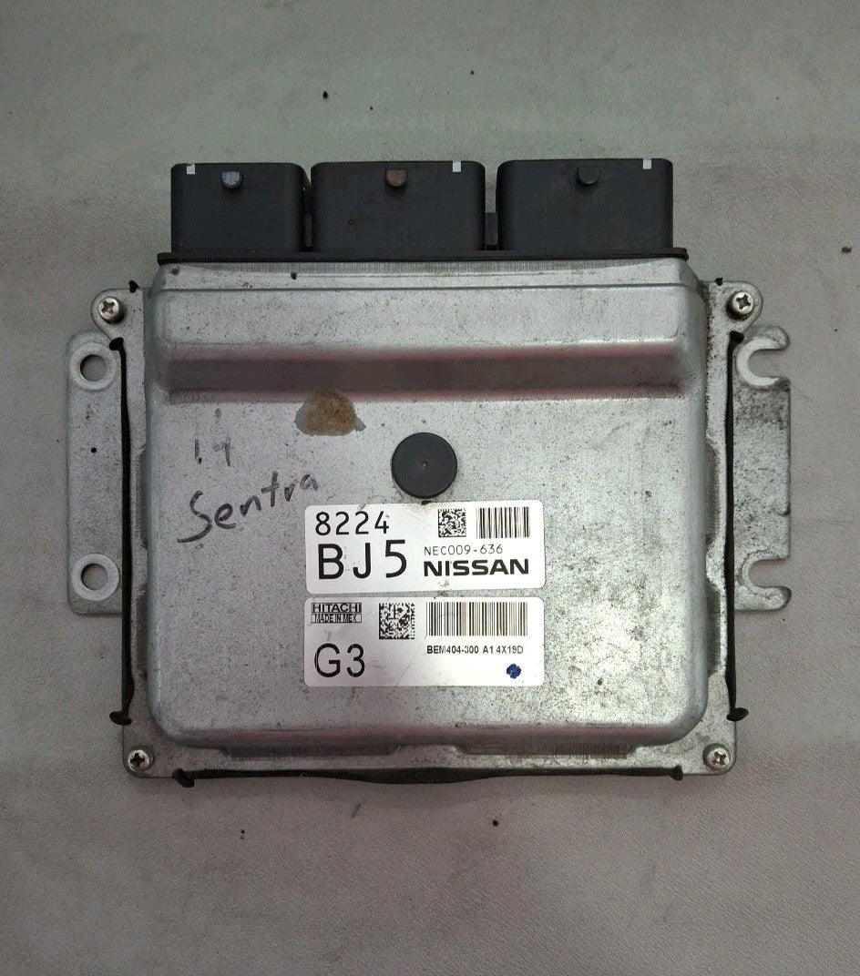 2014 Nissan Sentra ECU/ECM BEM404-300 A1