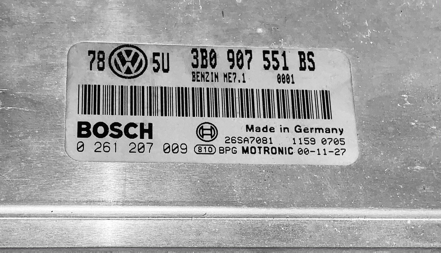 1999-2001 VE Passat ECU 3B0 907 551 BS