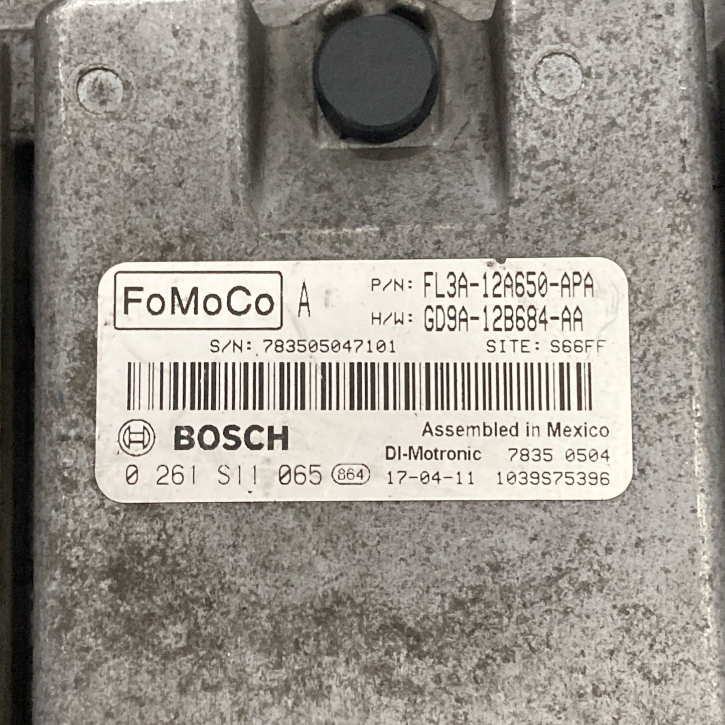2015-2017 Ford F-150 2.7L Turbo FL3A-12A650-APA