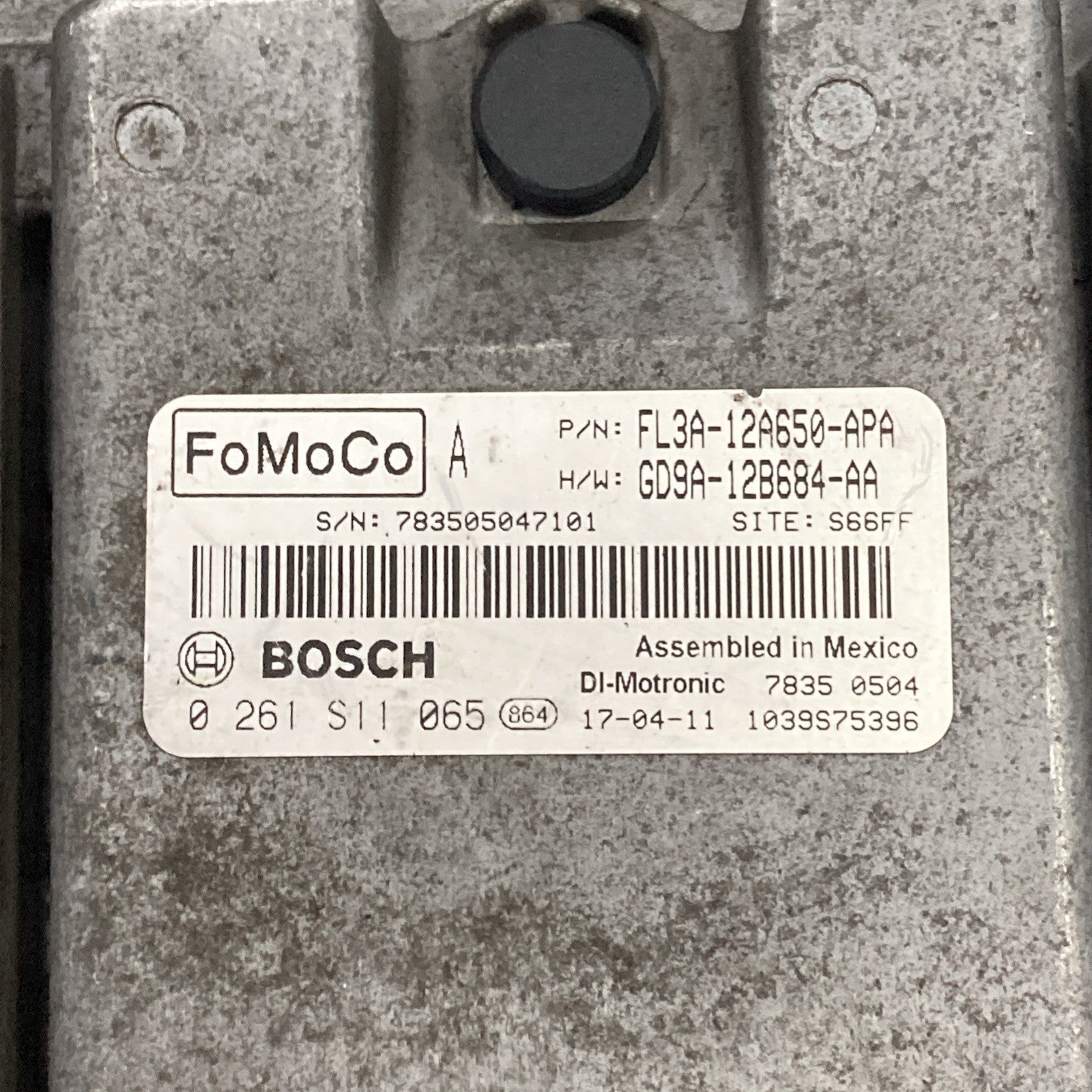 2015-2017 Ford F-150 2.7L Turbo FL3A-12A650-APA