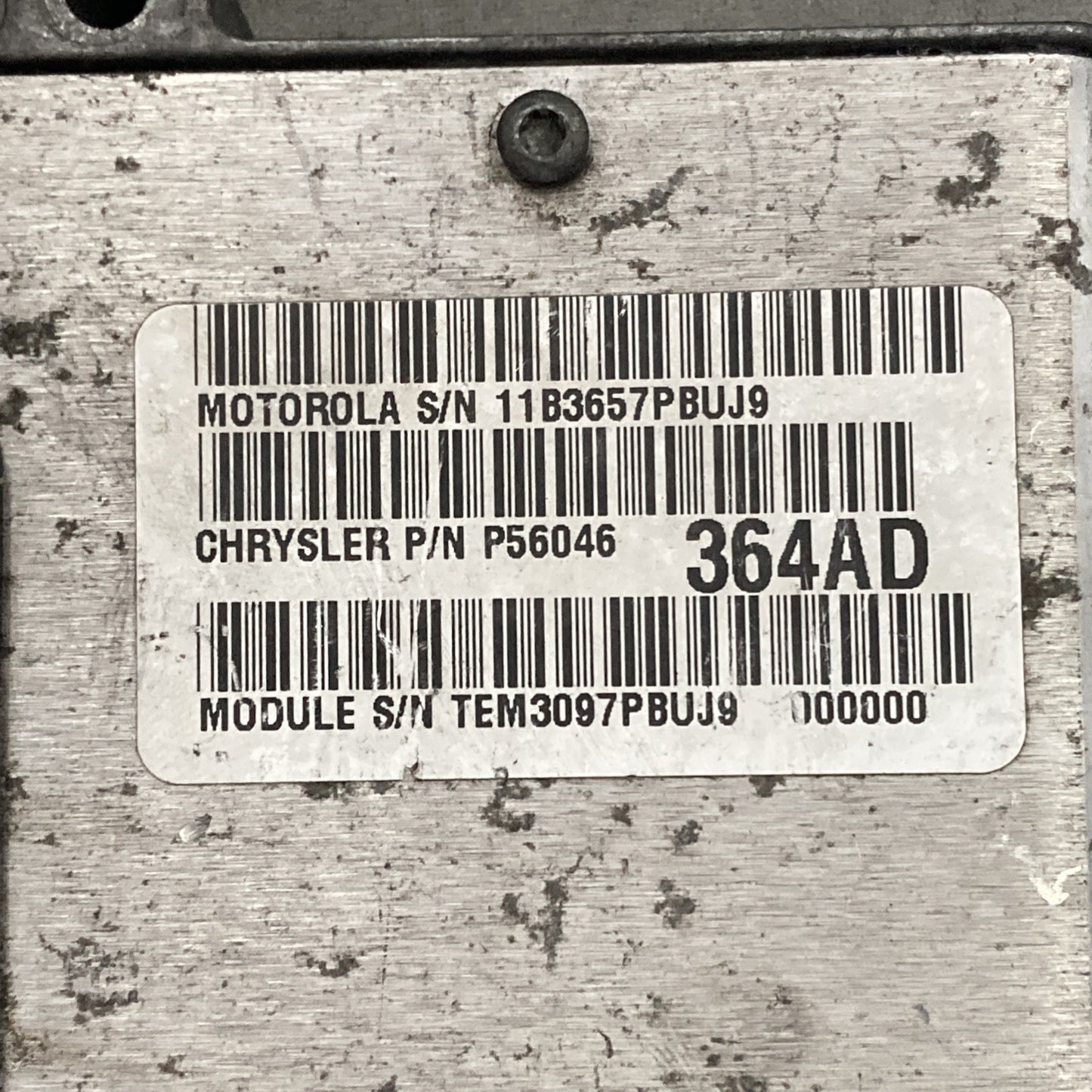 1998 Dodge Durango 5.2L ECU/ECM P56046364AD