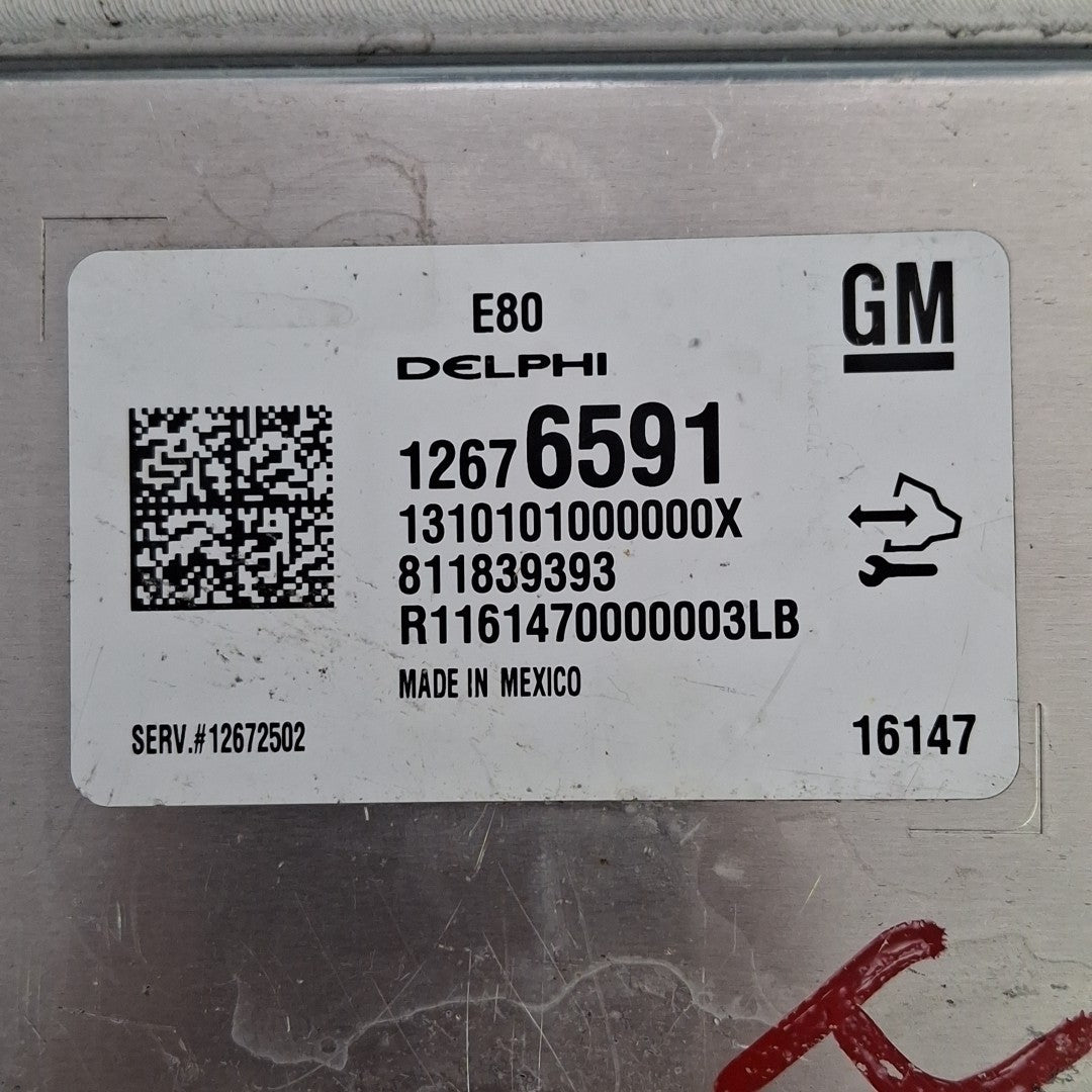 2016 Chevrolet Cruze 1.5 ECU/ECM 12676591 *VIN PROGRAMMED*