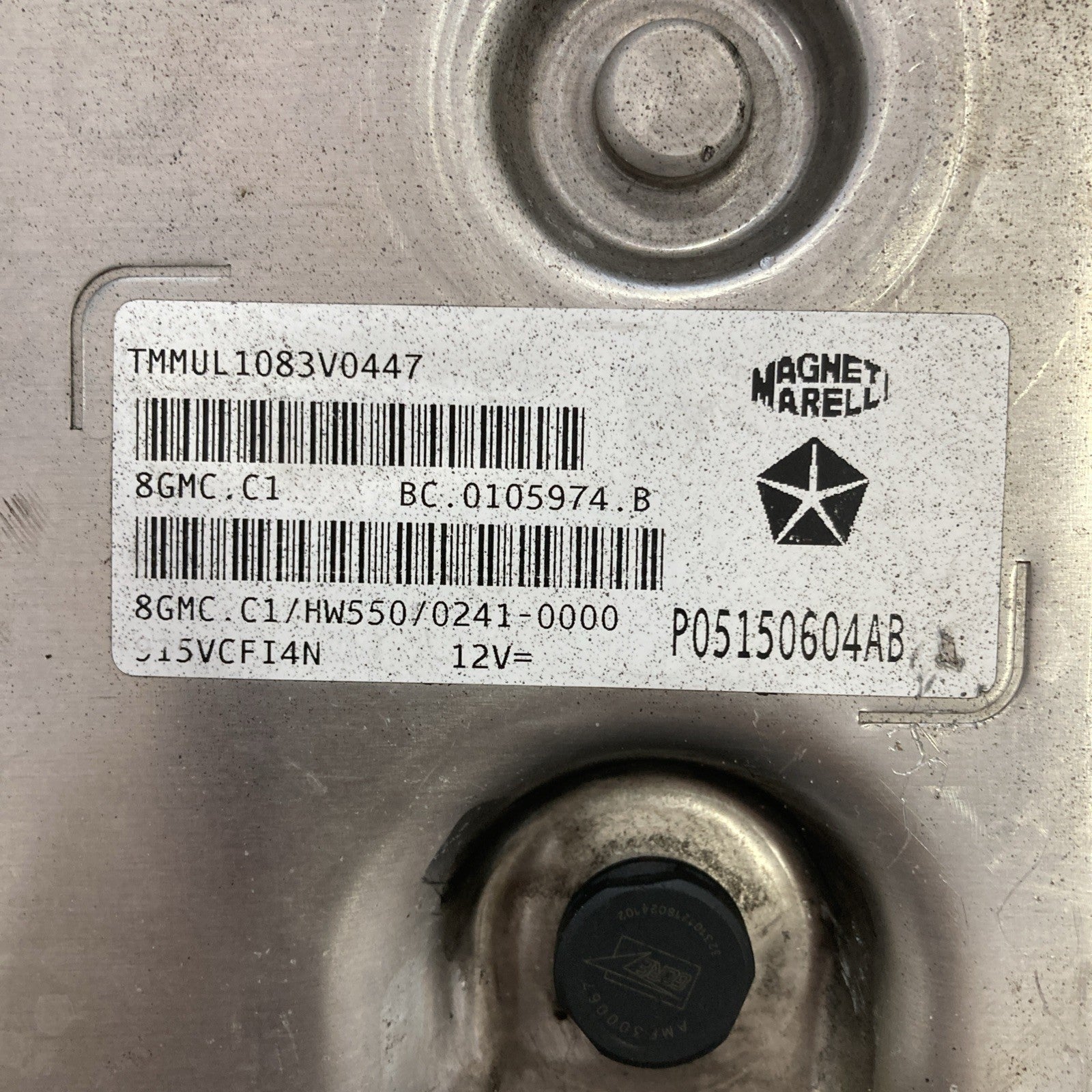 2012-2014 Fiat 500 ECU/ECM P05150604AB