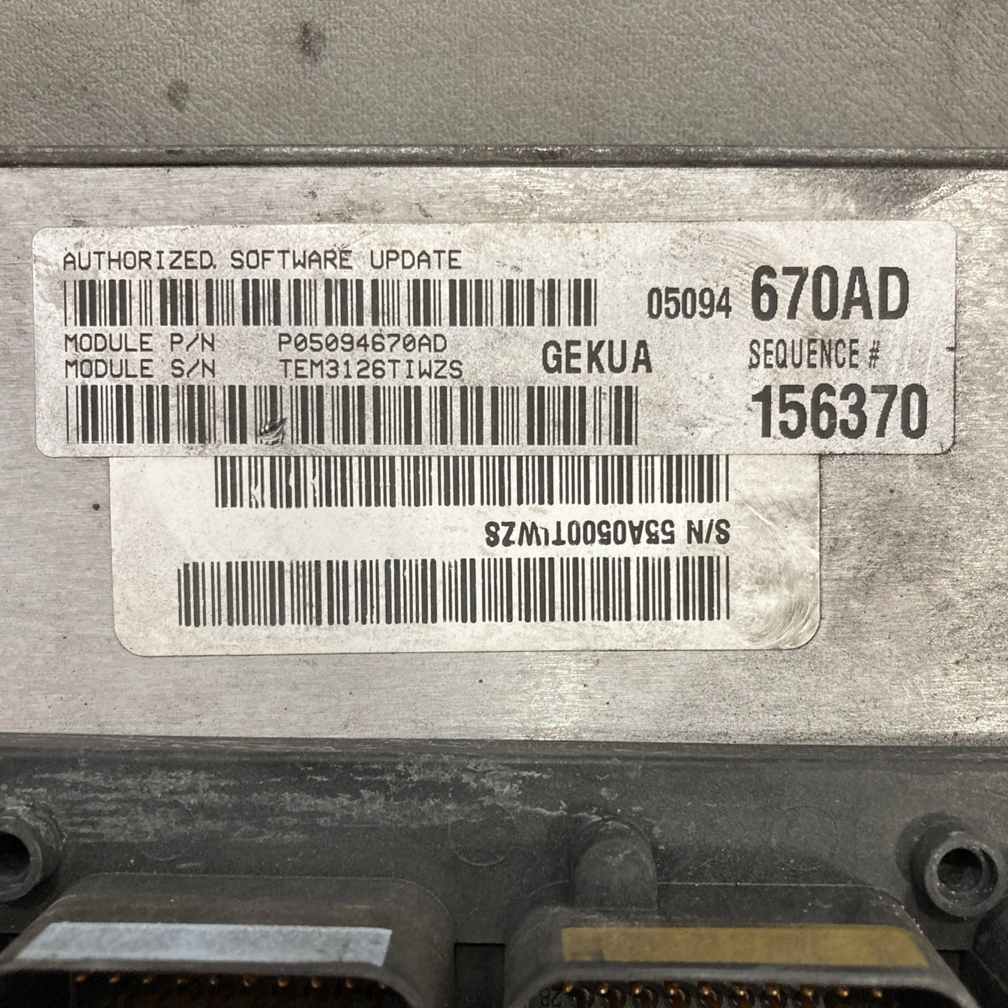 2007 Dodge RAM 1500 ECU/ECM P05094670AD
