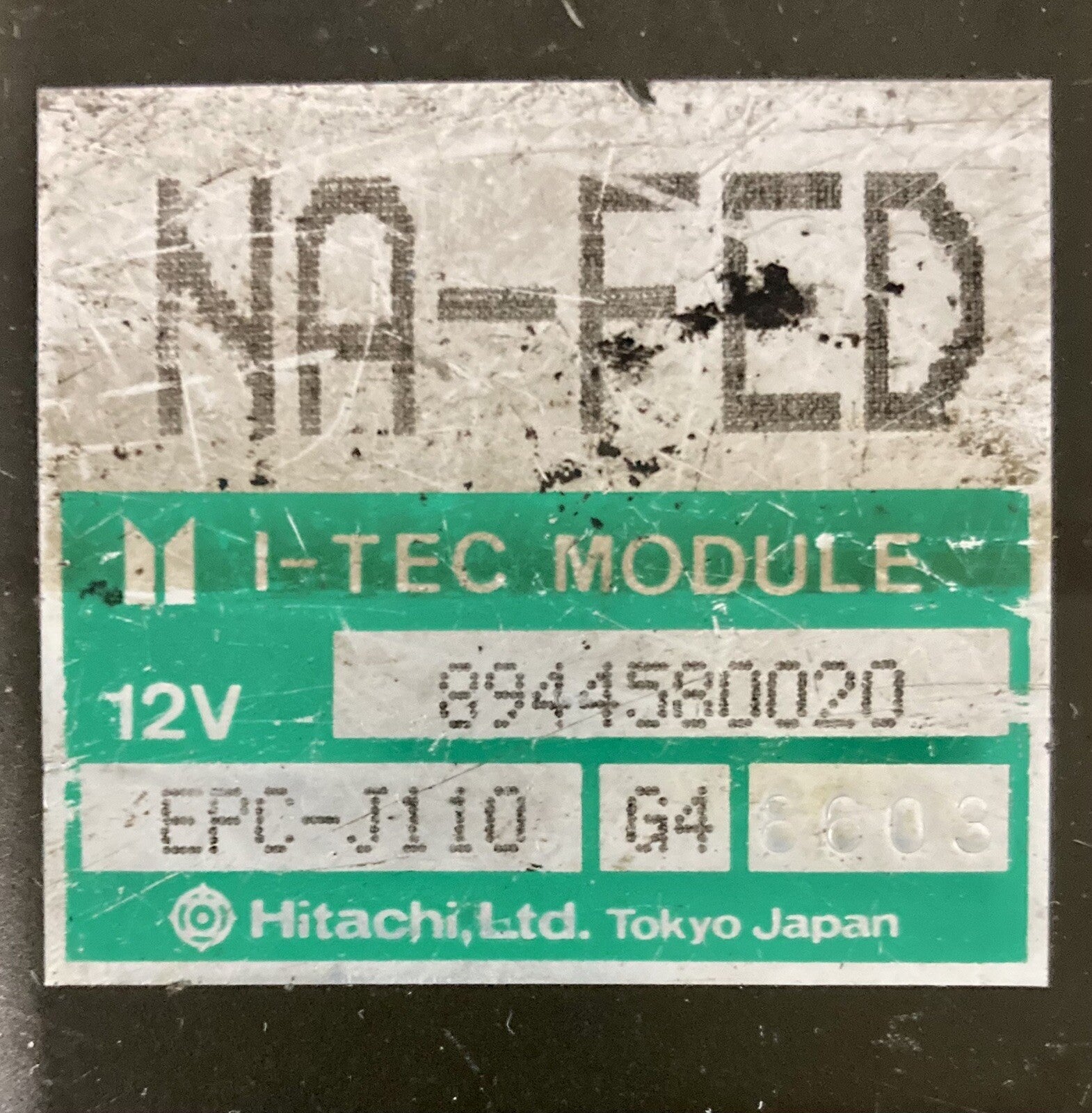 1988 1989 Isuzu Impulse ECM ECU 8944580020