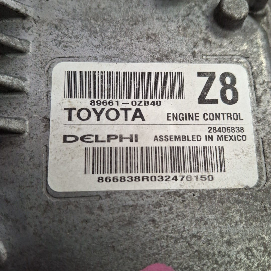 2014-2016 Toyota Corolla 1.8L ECU/ECM 89661-0ZB40