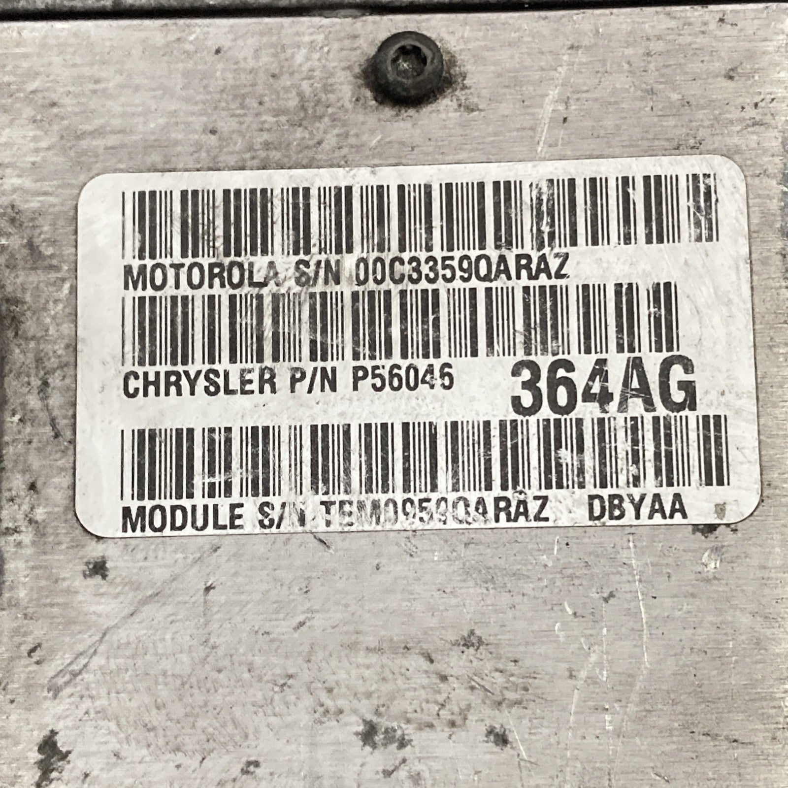 1998 Dodge Durango 5.2L ECU/ECM P56046364AG