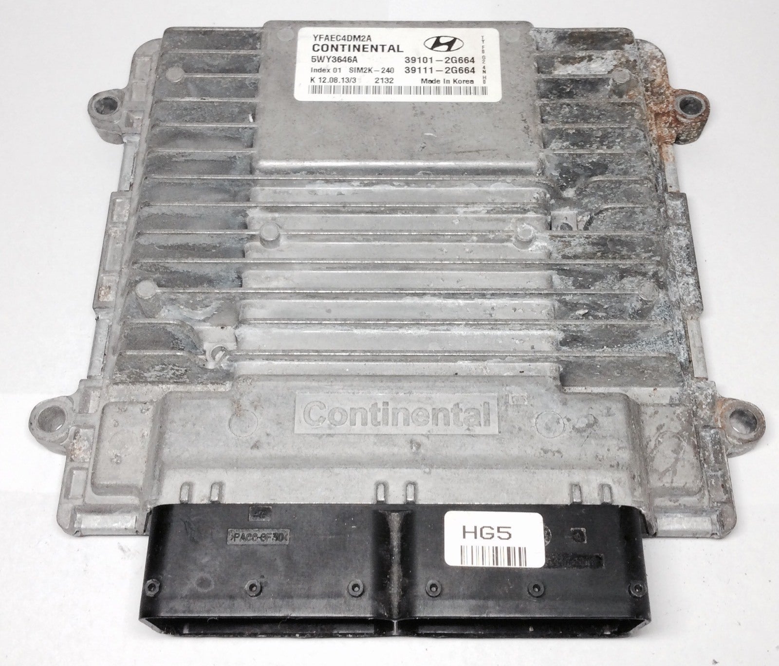 2011-2014 Hyundai Sonata 2.4L ECU 39101-2G664 / 39111-2G664