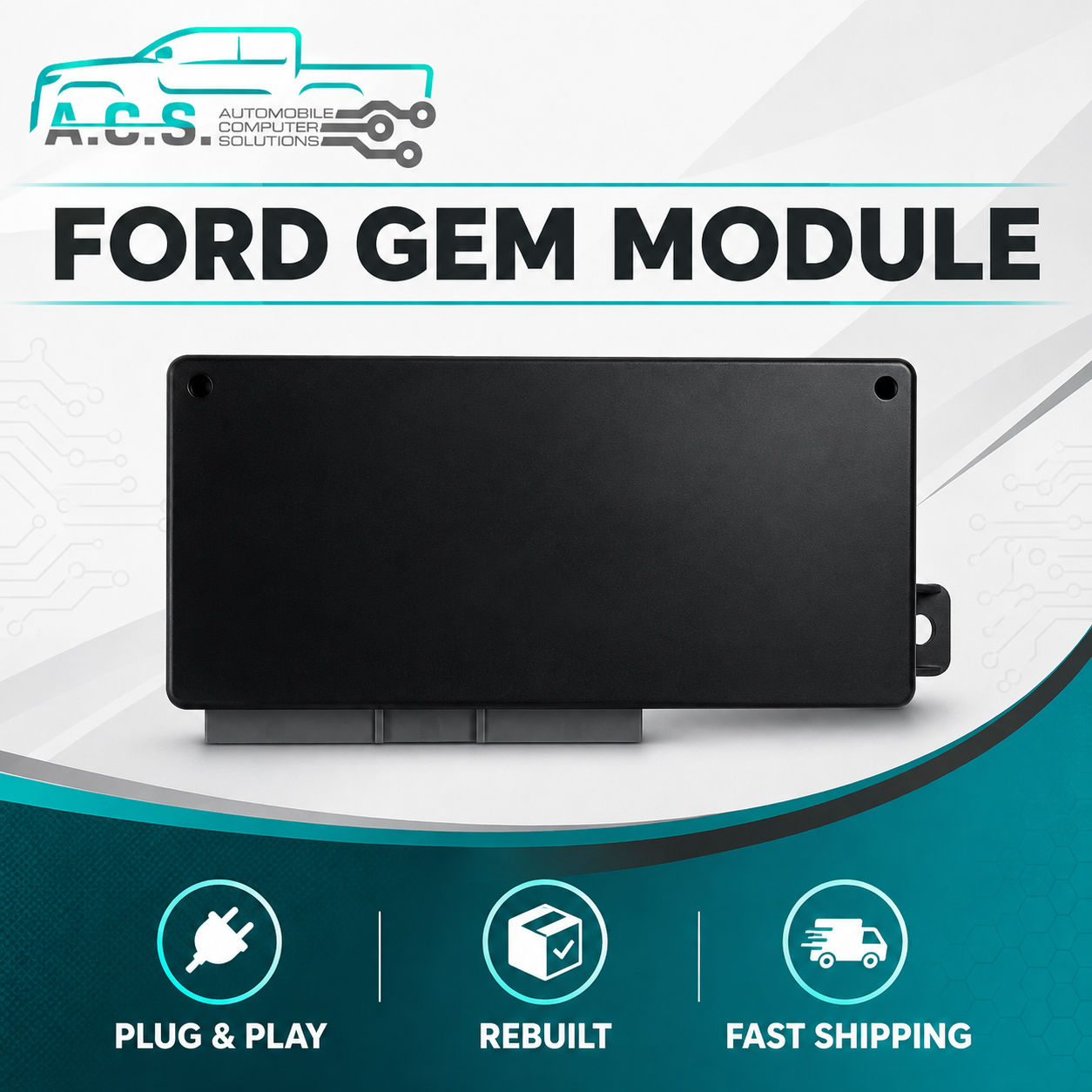 Rebuilt 1L5T-14B205-AD FORD RANGER B3000 B4000 BCM GEM MULTIFUNCTION MODULE