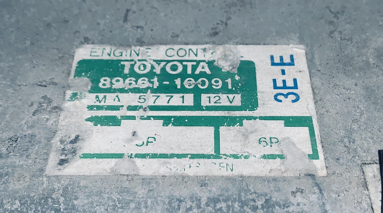 1991-1994 Toyota Tercel ECU 89661-16091