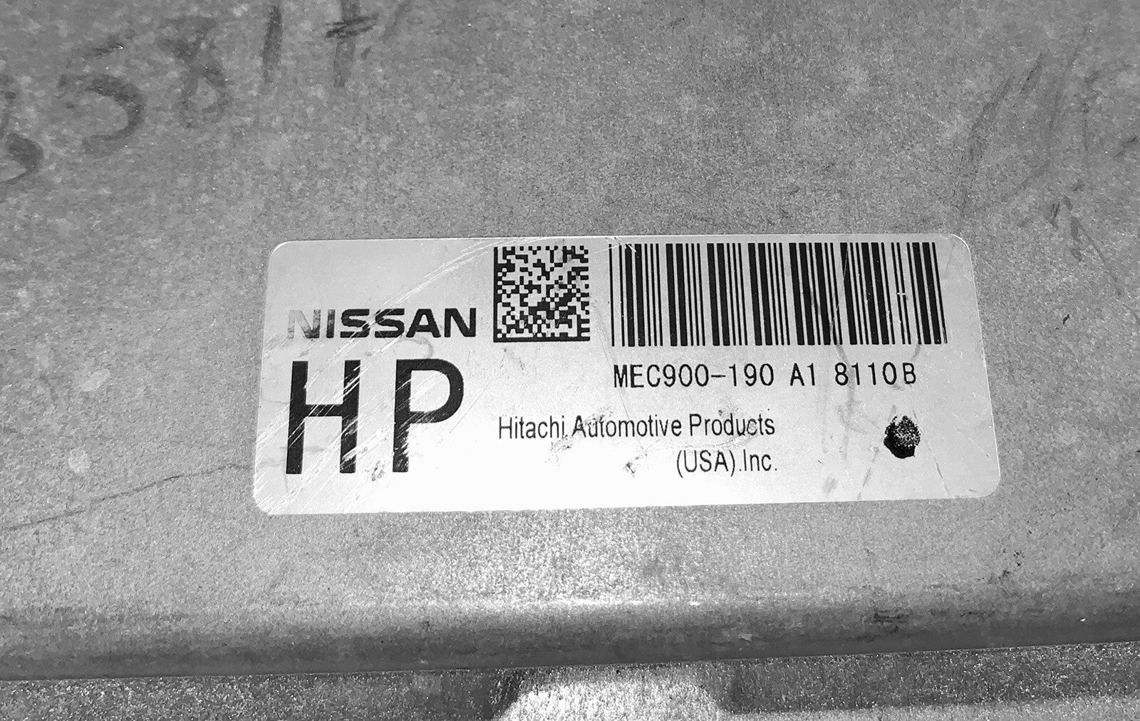 2008 Nissan Versa ECU MEC900-190 A1